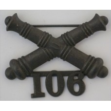 106th Field Artillery Regiment 1902-05 enlisted campaign hat insignia