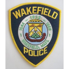 Wakefield Police patch, Massachusetts 