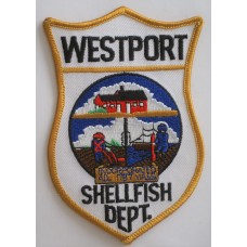 Westport Shellfish Department Police patch, Massachusetts 