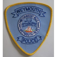Weymouth Police patch, Massachusetts 