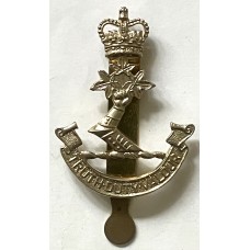 Royal Military College of Canada Queen's Crown cap badge 