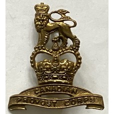 Canadian Provost Corps Queen's Crown cap badge