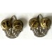 Royal 22nd (Regiment Canadien Francais) collar badges