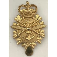 Canadian Armed Forces Tri-Services cap badge 