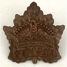 General Service cap badge, Roden Bros Toronto 1918 