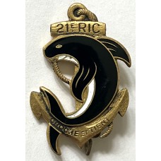 21st Colonial Infantry Regiment unit badge
