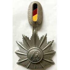 North Rhine Westphalia Police Shako cap badges 