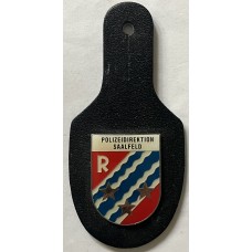 Saalfeld Police Directorate uniform fob badge