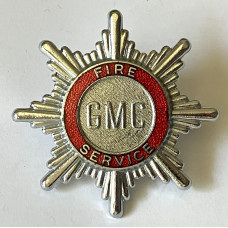 Greater Manchester County Fire Service cap badge 