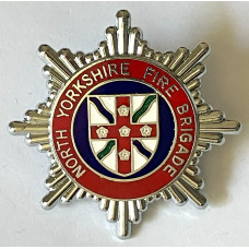 North Yorkshire Fire Brigade cap badge 