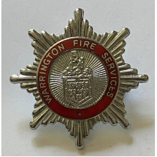 Warrington Fire Services cap badge 