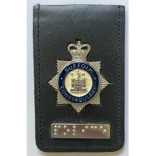 Suffolk Constabulary warrant badge