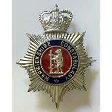 Warwickshire Constabulary helmet plate 1984-2003