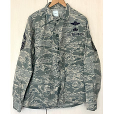 US Air Force Master Enlisted Aircrew Senior Master Sergeant camouflage jacket