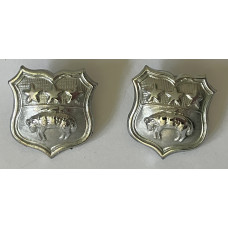 Leeds City Police collar badges