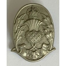 Scottish Police King's Crown cap badge Scottish Police King's Crown cap badge