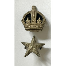 British Indian Police Deputy Inspector General rank badge