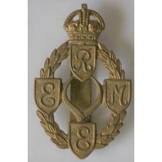 Royal Electrical and Mechanical Engineers (REME) wartime cap badge 