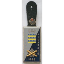 Regional Equipment Establishment, Picardie unit badge with Artificer lapel pin