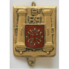 9th Artillery Regiment unit badge from the Indochina War era 