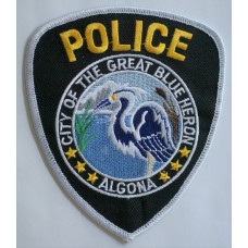 Algona Police patch, Washington