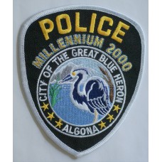 Algona Police patch, Washington