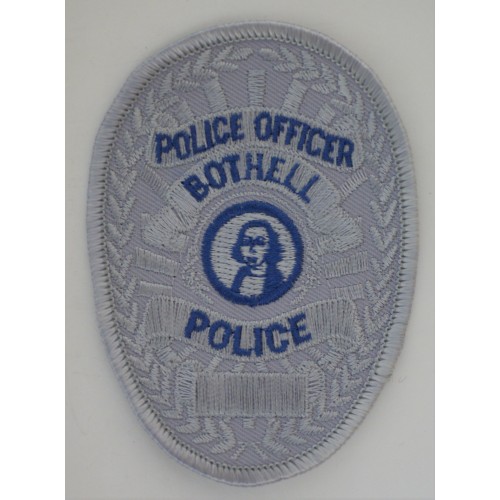 Bothell Police Officer badge patch, Washington