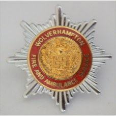 Wolverhampton Fire and Ambulance Service cap badge 