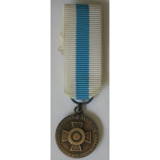 Reserve Non-Commissioned Officers Association Bronze Medal of Merit, miniature version 
