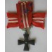 Order of the Cross of Liberty IV class with swords, miniature version 