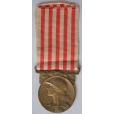 First World War Campaign Medal, version made by Janvier & Berchot 