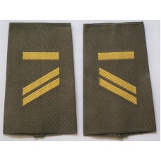 Bundesmarine combat shoulder slides for an Obergefreiter NCO candidate 
