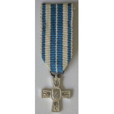 Bavaria Fire Service Decoration for 25 years’ active service, post 1953 issue miniature version 