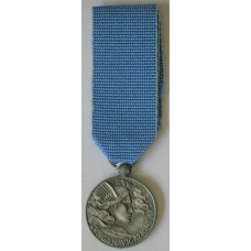 Medal for Military Aeronautical Long Service silver class, miniature version 