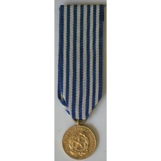 Medal for Military Long Service in Command gold class, miniature version 