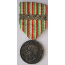 1865 Medal for the Independence and Unification of Italy with 1856 clasp