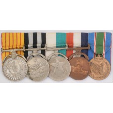 Medal bar of 5 awards to a military veteran with UNIFIL service 