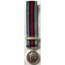 Operational Service Medal with Iraq & Syria bar , miniature version