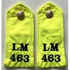 Irish Garda Siochana police high visibility shoulder straps