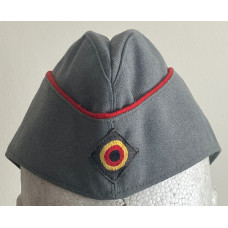 Bundeswehr Army side cap with red piping, dated 1972