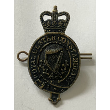 Royal Ulster Constabulary night helmet plate Royal Ulster Constabulary night helmet plate