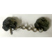 Dublin Metropolitan Police officer's cape clasps and chain