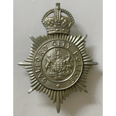 Salford City Police Mutual Aid King's Crown helmet plate Salford City Police Mutual Aid King's Crown helmet plate