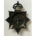 Scarborough Borough Police Mutual Aid King's Crown helmet plate