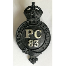 Bedfordshire Constabulary 1902-35 Constable's helmet plate