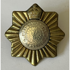 West Vancouver Police King's Crown cap badge