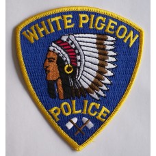 White Pigeon Police patch, Illinois