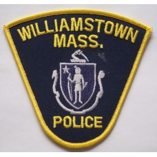 Williamstown Police patch, Massachusetts