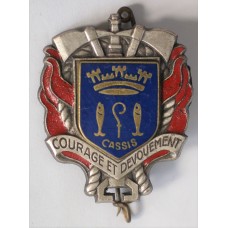 Cassis Fire Brigade unit badge 
