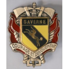 Saverne Fire Brigade unit badge 